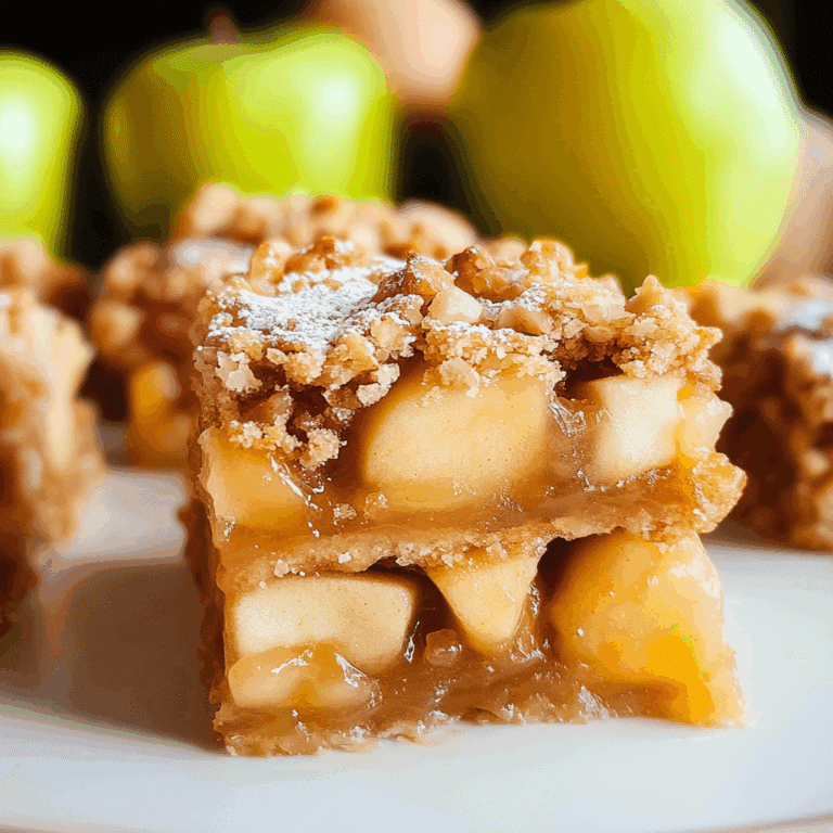 Apple Pie Bars