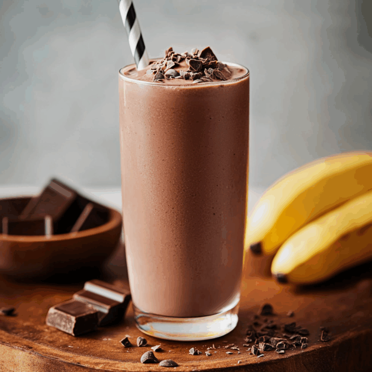 Chocolate Protein Shake