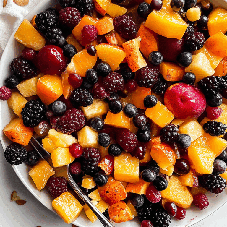 Fall Fruit Salad