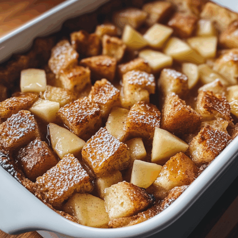 Apple French Toast Casserole