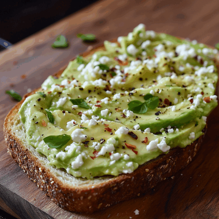 Avocado Cottage Cheese Toast