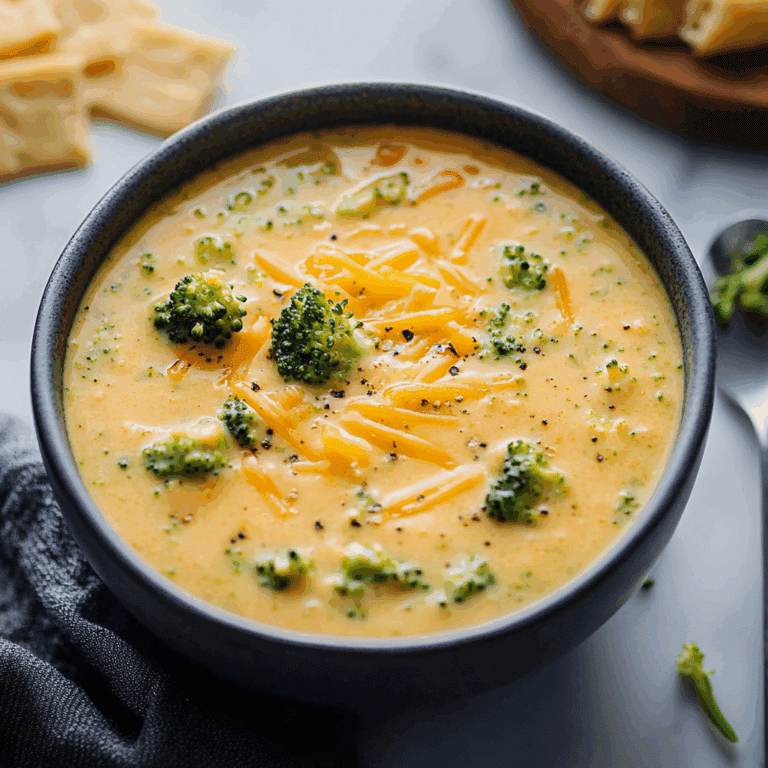 Broccoli Cheddar Soup