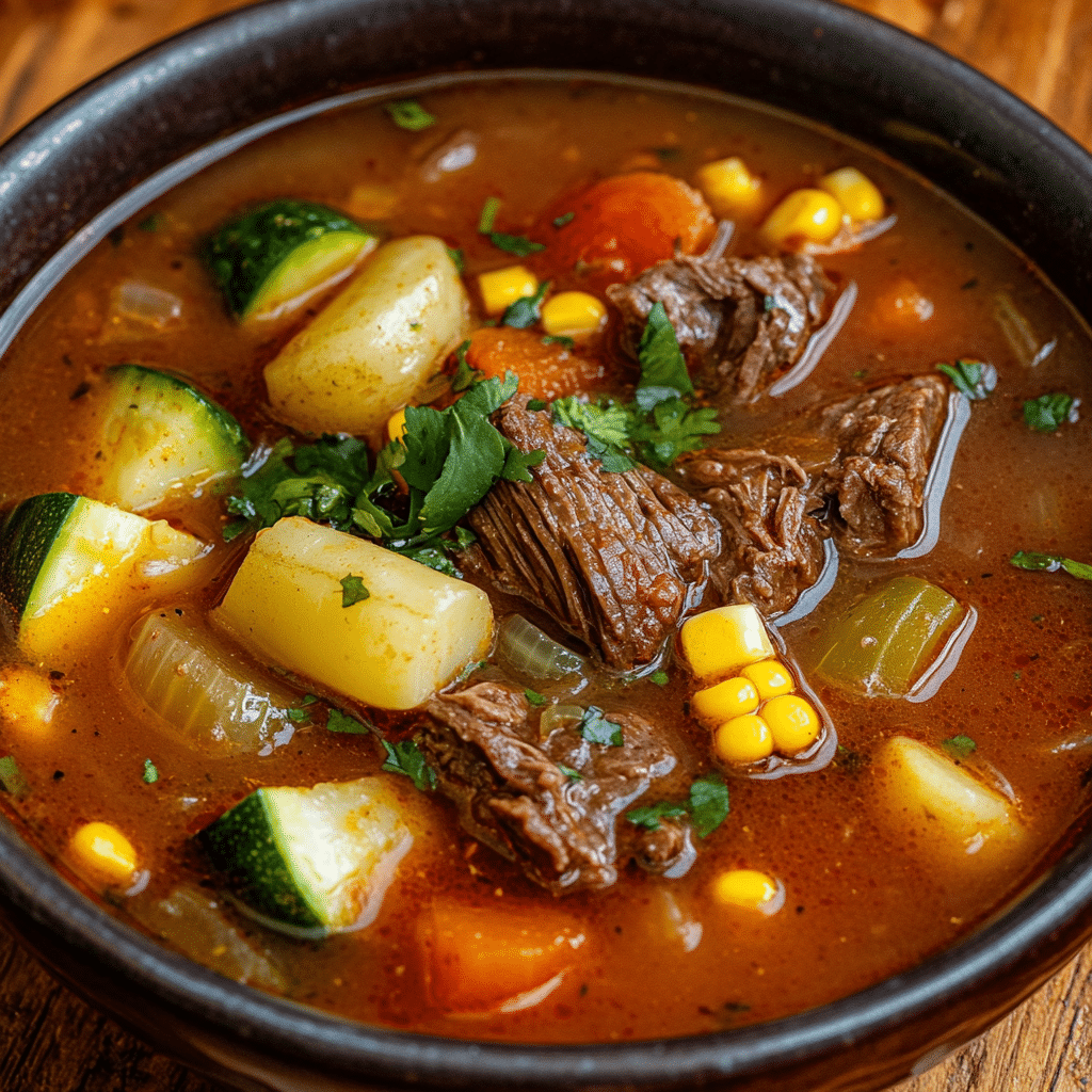 Caldo de Res Mexican Beef Soup