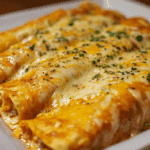 Cheese Enchiladas with Green Chiles