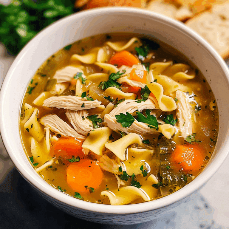 Chicken Noodle Soup