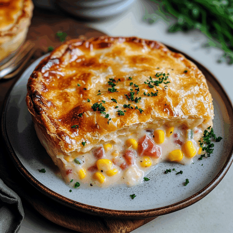 Corn Chowder Pot Pie