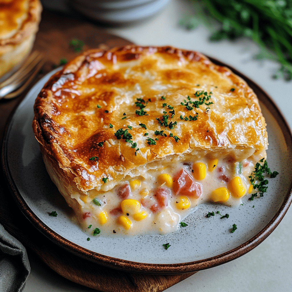Corn Chowder Pot Pie