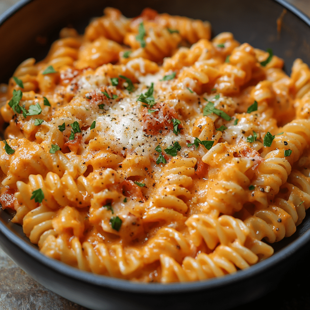 Creamy Roasted Red Pepper Pasta