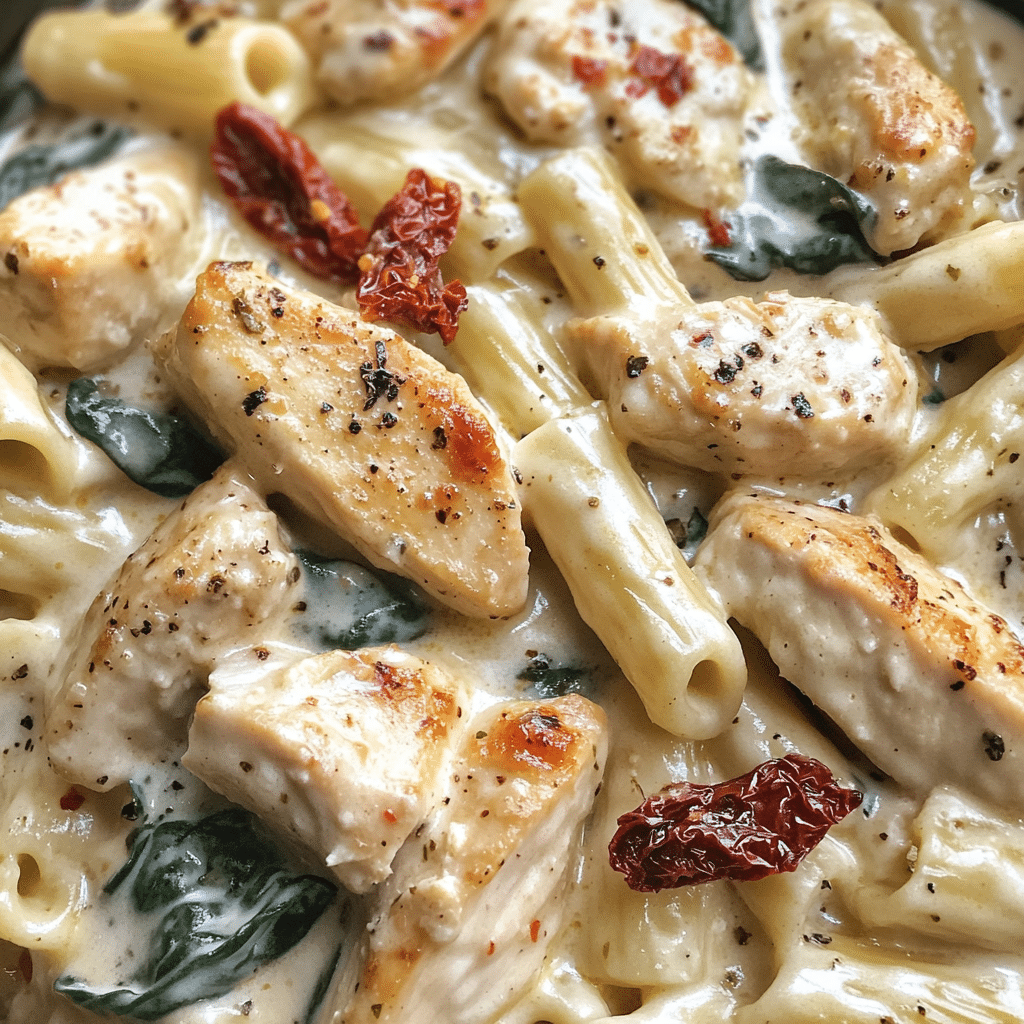 Creamy Tuscan Chicken Pasta