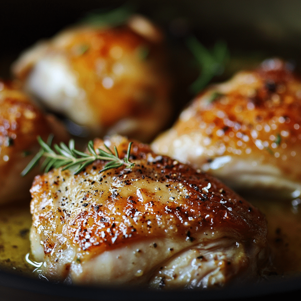 Crispy and Tender Chicken Confit