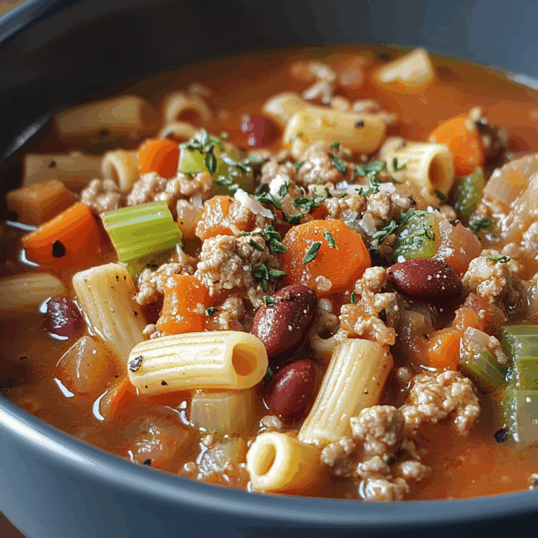 Pasta Fagioli Soup