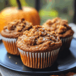 Pumpkin Muffins with Fall Spices