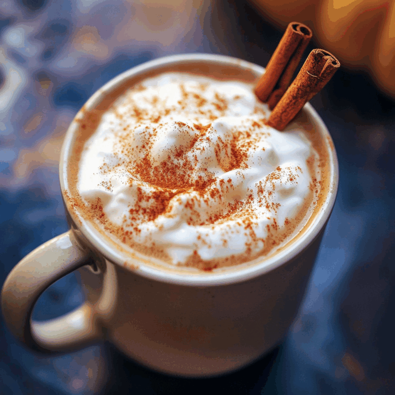 Pumpkin Spice Latte Steamer