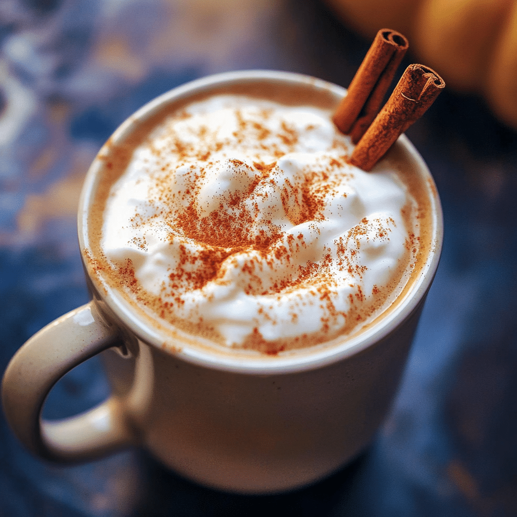 Pumpkin Spice Latte Steamer
