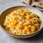 Butternut Squash Risotto with Saffron