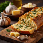 Garlic Bread with Roasted Garlic and Parmesan