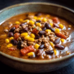 Taco Soup with Ground Beef