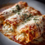 Three Cheese Manicotti